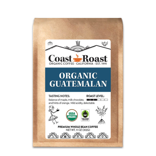 Organic Guatemalan Whole Bean Coffee