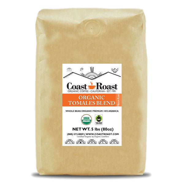 Organic Tomales Blend Whole Bean Coffee