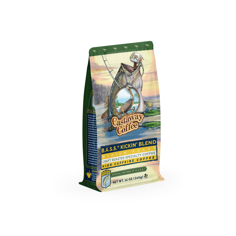 Castaway Coffee B.A.S.S. Kickin' Blend Gift Set