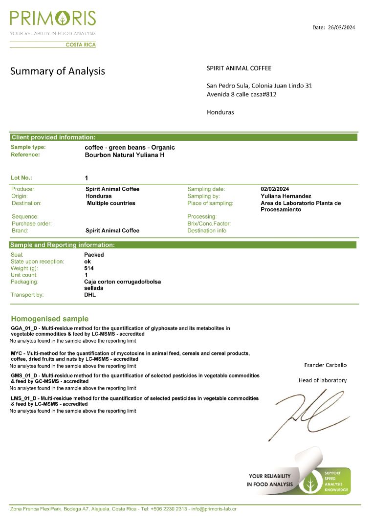 Honduran Bourbon Coffee - 6-Pack - 4.5lb