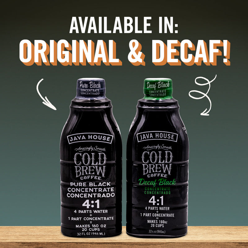 Decaf Cold Brew 4:1 Concentrate