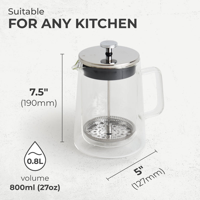 Glass French Press, KF1010