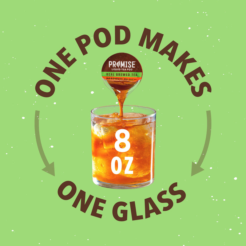Promise Real Brewed Tea - Lightly Sweet - Mango Black