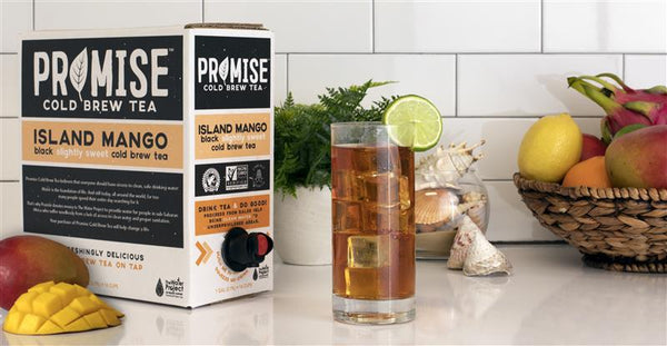 Promise Tea - 1 Gallon Cold Brew Tea (Island Mango)