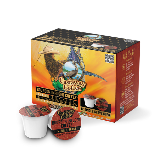 Castaway Coffee Sample K-Cup Pod Assorted 20 Count